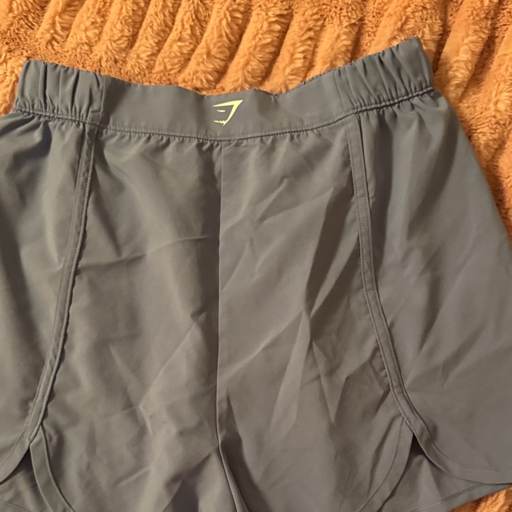 Gymshark Women's Athletic Shorts in Slate Blue